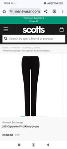 Armani Exchange J45 slim fit jeans,30×32. (7 foto / 7)
