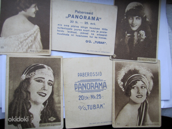 Vanad postkaardid. Sobitavad kleebised. (foto #1)