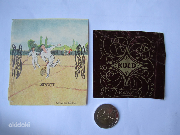 1806-1948 Kawe (Kalev). Vanad šokolaadipaberid.