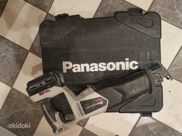 Panasonic 18В/14В тигровая пила, чехол, аккумулятор 5Ач 18В (фото #10)