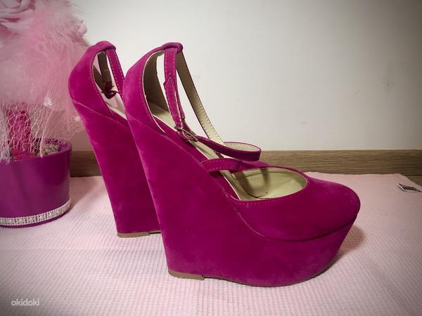 Fuchsia розовые туфли, размер 37 (фото #3)