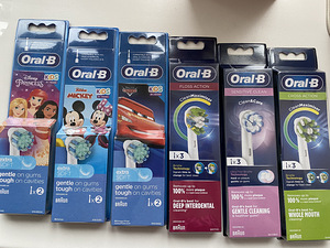 Новый! Насадки для зубных щеток Oral-B