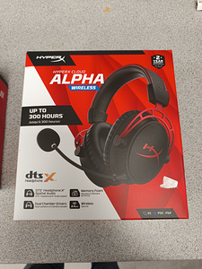 HyperX Alpha wireless Gaming( juhtmevabad) kõrvaklapid (1 foto / 2)