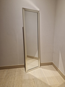 Hõbe raamiga seina peegel 37 x 126 cm (1 foto / 5)