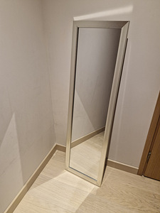 Hõbe raamiga seina peegel 37 x 126 cm (3 foto / 5)