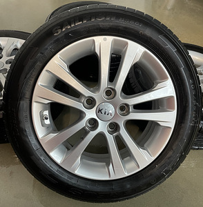Оригинальные диски Kia R16 + Датчики давления (1 фото из 3)