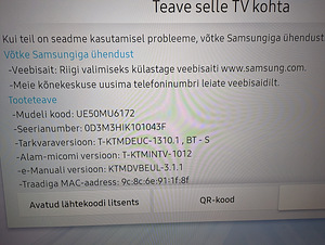 Samsung 50" 4K UHD SMART TV UE50MU6172 (4 foto / 4)