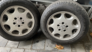 Оригинальные литые диски Mercedes Benz W126 C126 (1 фото из 8)