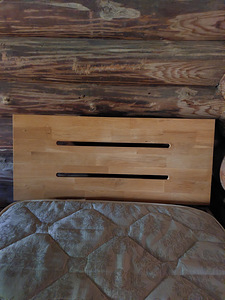 Tammepuidust 95x205cm voodi koos madratsiga (5 foto / 10)