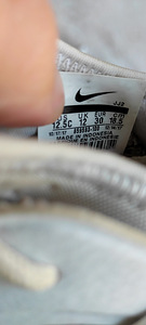 Кроссовки 30 Nike без шнурков для девочек (3 фото из 5)
