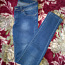 Sinised skinny teksad, suurus 36 (XS-S) (foto #1)