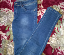 Sinised skinny teksad, suurus 36 (XS-S)