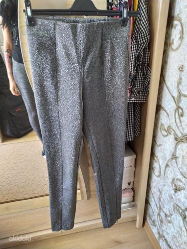 H&M läikivad püksid, suurus 40 (M) (foto #1)