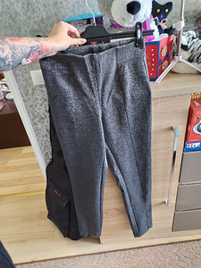 H&M läikivad püksid, suurus 40 (M) (4 foto / 5)