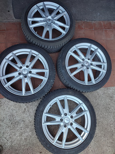 Диски Dezent 5x112 R18 + шины (2 фото из 8)