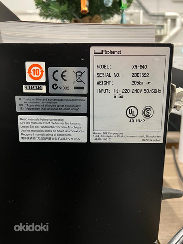 Laiformaat printer Roland Soljet Pro XR-640 (foto #2)