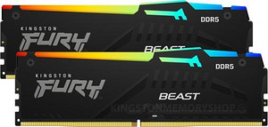 Fury Beast RGB 32GB (2x16GB) 5200MHz (1 фото из 1)
