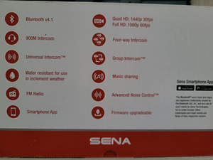 Müüa jalgratta kiiver Sena X1 Pro Bluetooth QHD video (1 foto / 8)