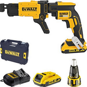 Ленточная отвертка DeWalt DCF620D2K; 18 В; 2x2,0 Ач аккумулятор (3 фото из 3)