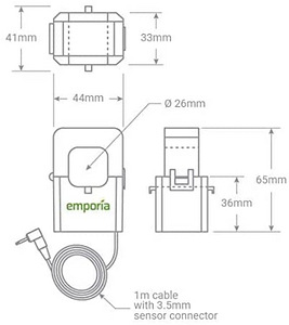 Emporia Vue 16 50A nutikodu Energiakulu mõõtja (3 foto / 5)