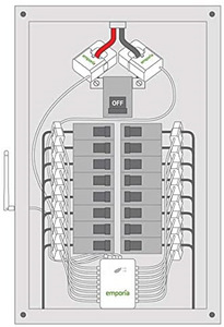 Emporia Vue 16 50A nutikodu Energiakulu mõõtja (5 foto / 5)