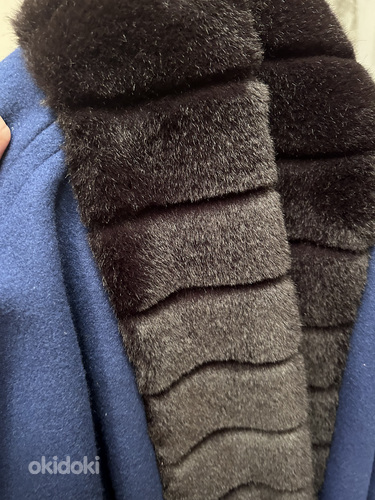 Väga ilus soe mantel talveks s-m / красивое тёплое пальто (фото #3)