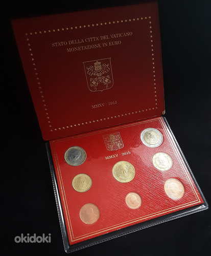 M: Vatican 2015 Euro mündikomplekt