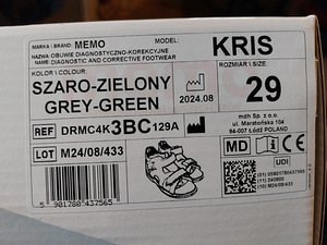 Laste ortopeedilised jalanõud ja tallatoed 29, 30, 31 (6 foto / 7)