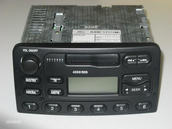 Автомагнитола-кассетный Ford 4000 RDS 1,8 din - гарантия (фото #1)