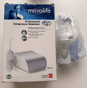 Professionaalne MICROLIFE kompressor-inhalaator (1 foto / 3)
