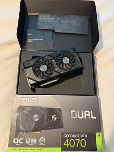 ASUS Dual GeForce RTX™ 4070 OC Edition 12GB GDDR6X (2 foto / 3)