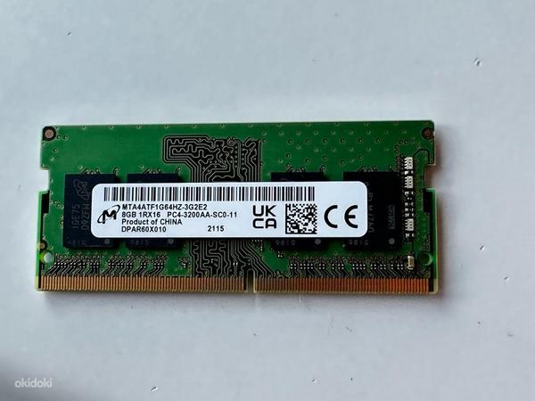 8 Гб оперативной памяти для ноутбука Micron DDR4 RAM 8 Гб 3200 МГц (фото #1)