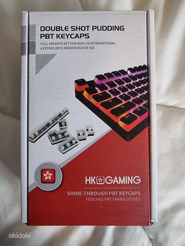 HK Gaming Doubleshot Pudding PBT Keycaps Set 104 ANSI US (фото #1)