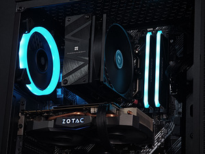 MÄNGUARVUTI "ONYX" || AMD Ryzen 5 5600 + GTX 1070 Ti 8GB (2 foto / 5)