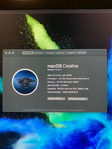 Apple IMac 27, i7- 4770S, 32GB RAM, Nvidia GTX780m 4GB (1 foto / 5)
