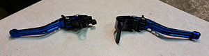 Suzuki GSX-R1000 2007/08 lühikesed siduri/piduri hoovad (1 foto / 3)