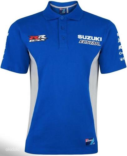 Suzuki Ecstar Team Bike MotoGP Superbike Poloshirt CA (foto #3)