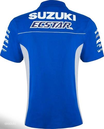 Suzuki Ecstar Team Bike MotoGP Superbike Poloshirt CA (foto #4)