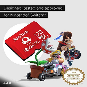 Nintendo Switch mälu kaart 128, 256 GB (micro SANDISK) (5 foto / 6)
