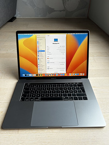 MacBook Pro 15’’ 2018 i7 16GB 500GB SSD aku 6-8h touchbar (4 foto / 6)