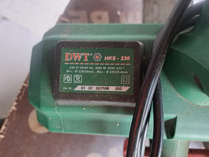 Ketassaag DWT 2050w (7 foto / 7)