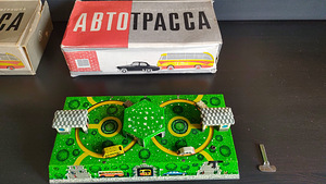 Kellavärgiga mänguasi NSVL, "автотрасса" (1 foto / 5)