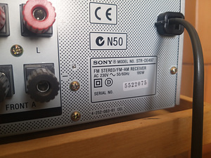 Sony STR-DE497 (3 foto / 4)