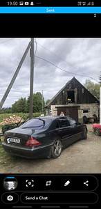 Мерс s430l газ. (8 фото из 10)