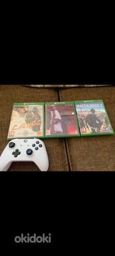 Müüa Xbox one s 1tb. Juhtmed,karp,pult,mängud kaasa (foto #3)