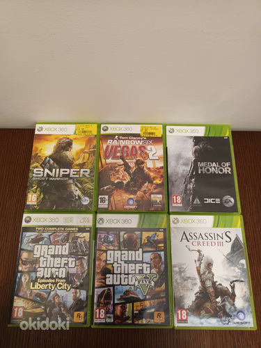 Xbox 360 mängud (foto #1)
