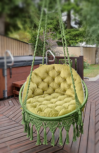 Rippuv kiiktool / Hanging hammock chair (2 foto / 7)