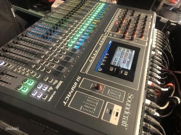 Soundcraft Si Impact digital mixer with case (foto #3)