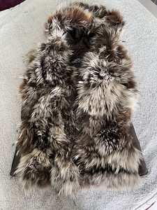 Naturaalne polaarrebase vest, suurus s-m (3 foto / 4)