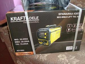 Poolautomaatne keevitusseade + keevitusmask. Uus (3 foto / 3)